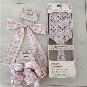 Love Shack Fancy pink brush bundle set